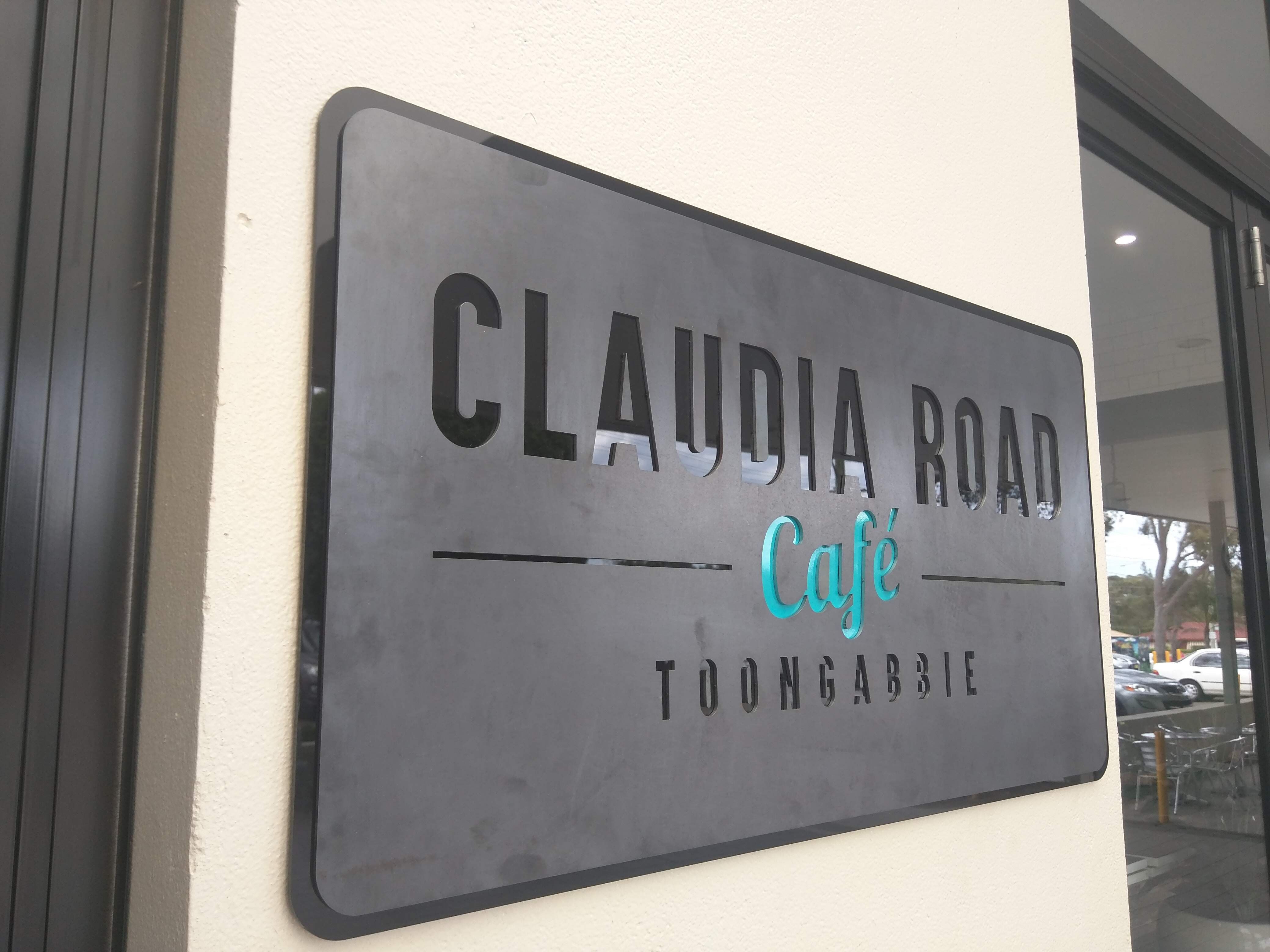 3D fabricated signage