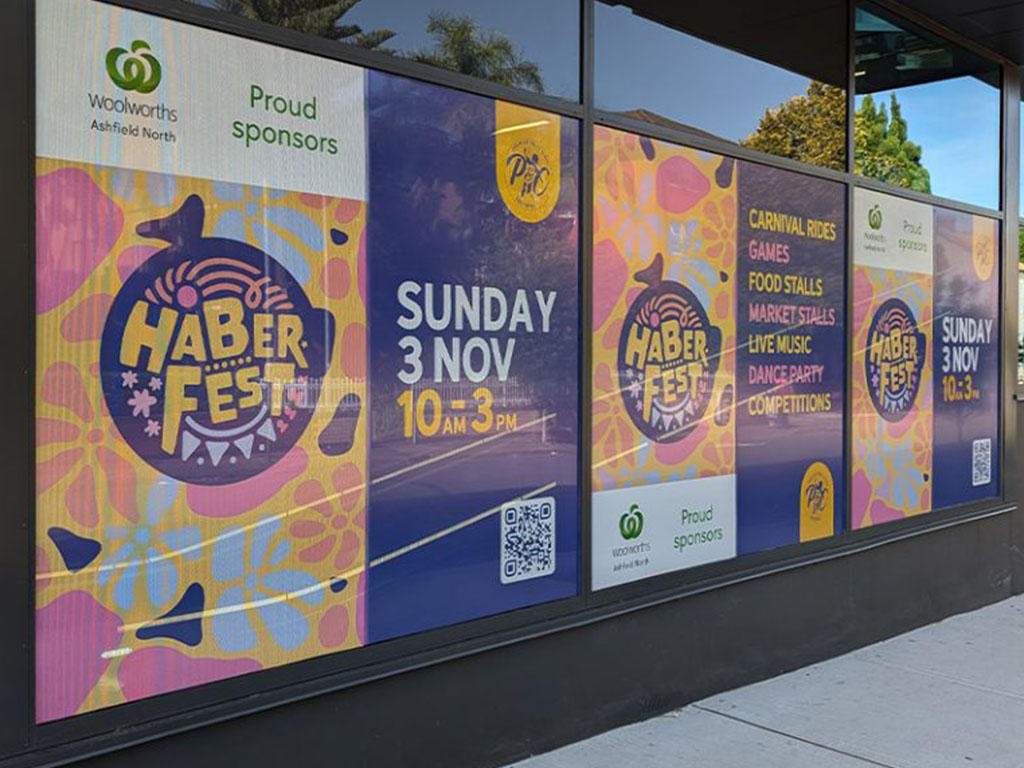 3D fabricated signage (advertising)