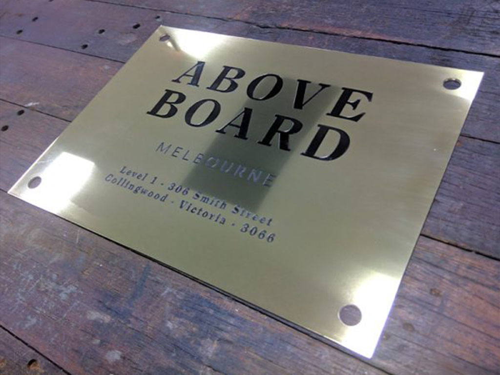 BCA compliant statutory signage