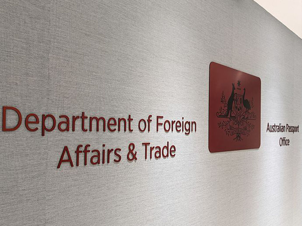 BCA compliant statutory signage (reception)