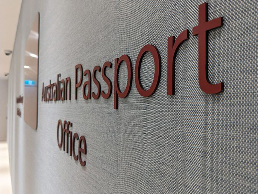 BCA compliant statutory signage (reception)
