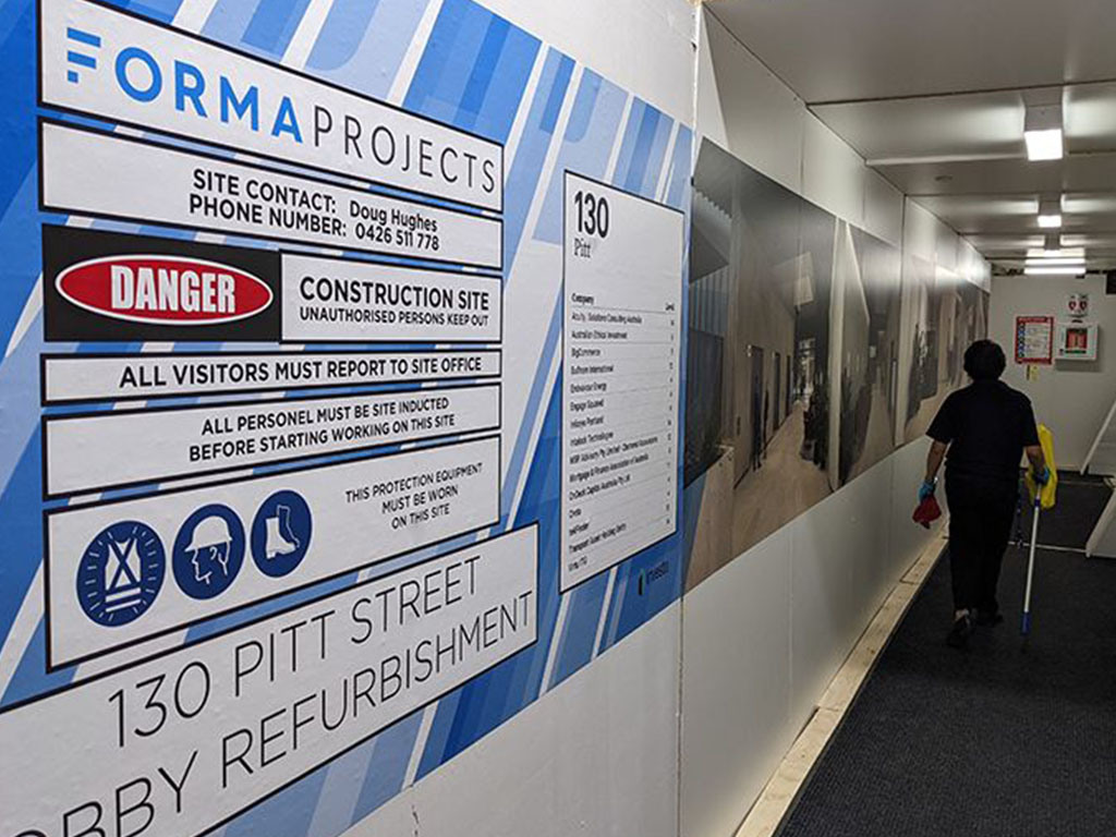 3D fabricated signage