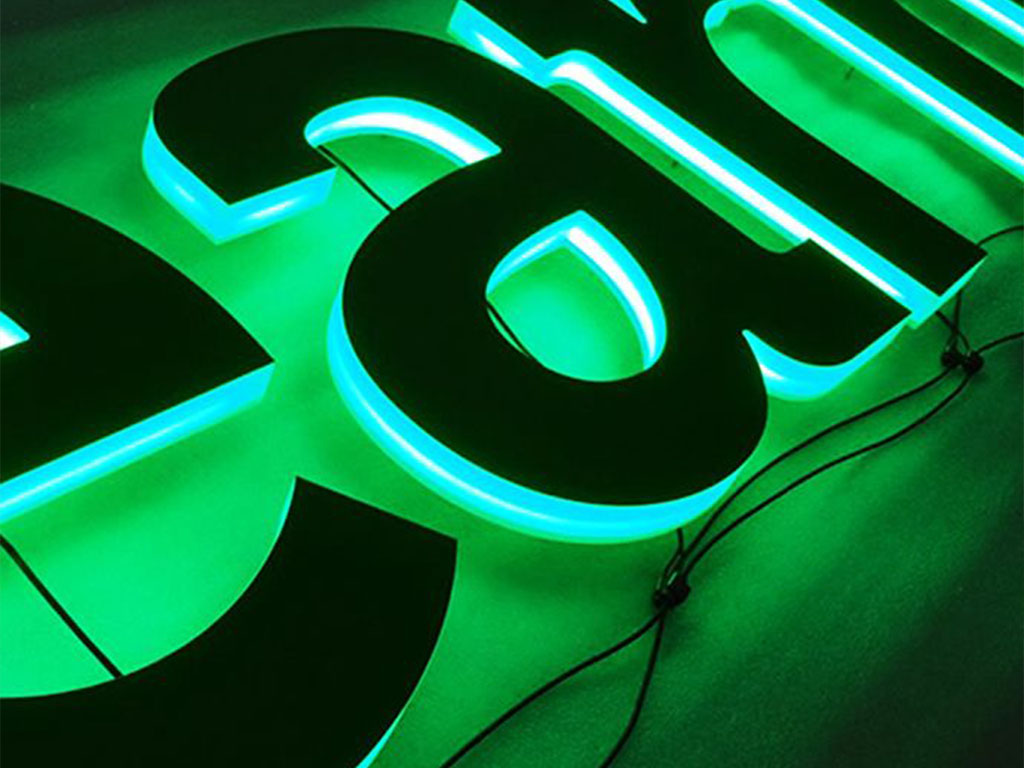Illuminated signage (led)