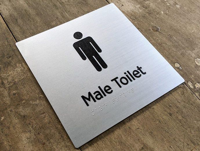 BCA compliant statutory signage (braille)