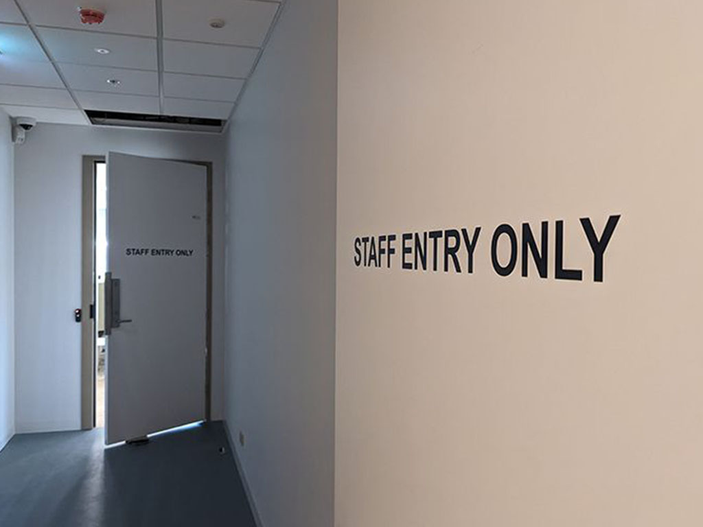 Custom signage