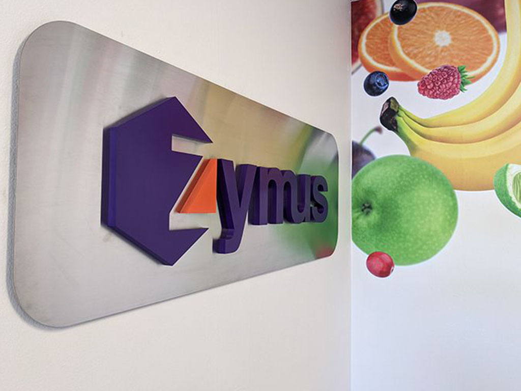 3D fabricated signage (reception)